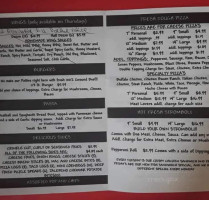 Angelo's Pizza menu