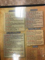 Agave's menu