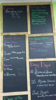 Tarot Bean Roasting Co. menu