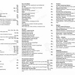 Ritz Cafe Cocktail Menu
