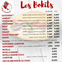 La Caraïbéenne menu