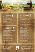 La Cosenza menu