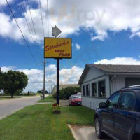 Starbuck's Drive-in outside