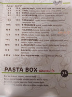 La Belle Etoile menu