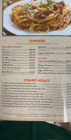 B A Paradise Pizzeria menu