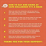 Cafe Hollander menu