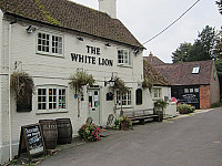 The White Lion outside