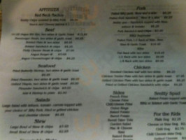 Smitty's Family menu