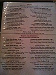 Caz's Chowhouse menu