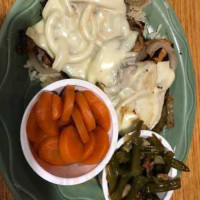 Cattlemans Cafe food