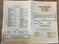 Jewel of Toledo menu