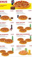 Pizza Roma menu