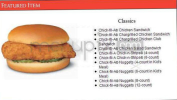 Chick-fil-a food