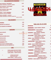 U Caseddu menu