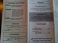 Este Pizzeria menu