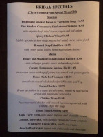 Regan's Gastro Pub And menu