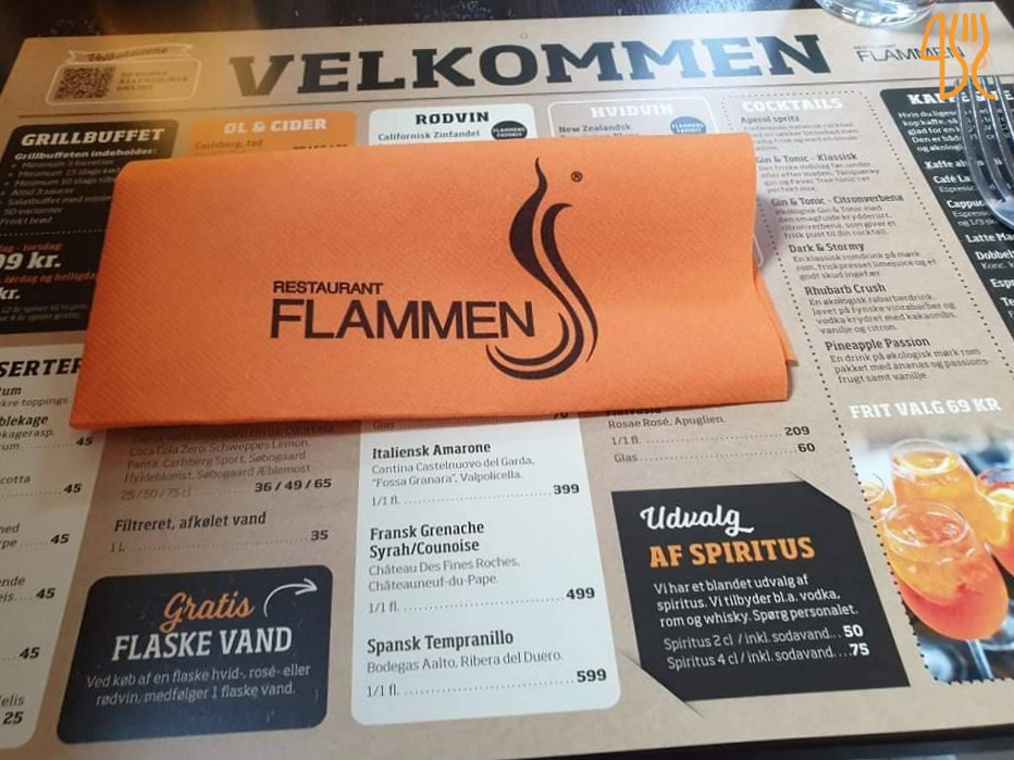 Flammen Mad