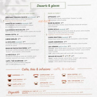 Signorizza menu