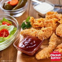 Hartz Chicken Buffet food