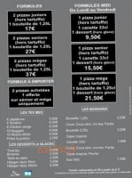 La Buena Pizza menu