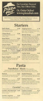 Mazzio's Pizza menu