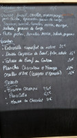 Le Pizzaiollo menu