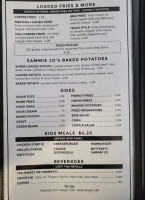 Sammie Jo's menu