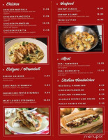 Chef Remzi Italian menu