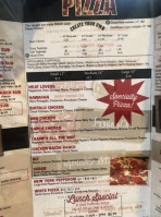 Champs Pizza menu