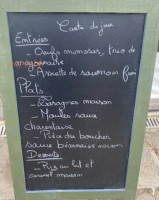 Cap au Sud menu