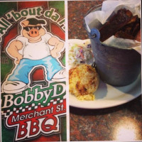 Merchant Street Bbq Bobby D's food