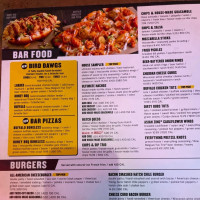 Buffalo Wild Wings menu