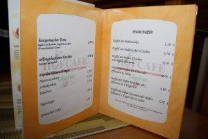 Hofcafe Löscher menu