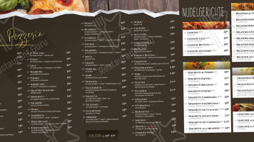 Pizzeria La Fontana menu