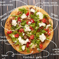 Snap Custom Pizza food