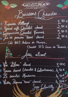 La Grange menu