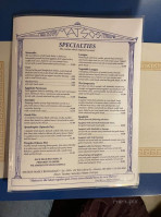 Matsos Family menu