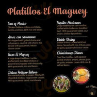 El Maguey menu