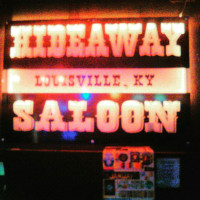 Hideaway Saloon menu