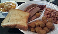 Oklahoma Station BBQ food