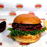 Super Hero Burger food