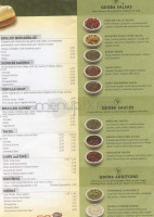 Qdoba Mexican Eats menu