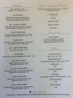 Marbull's menu