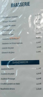 Le Celeste menu