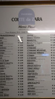 Pizzeria Corte Da Zara menu