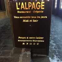 L'alpage inside