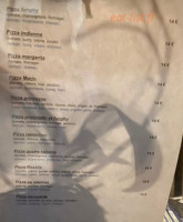 Pizzeria De La Tour Sarrazine menu