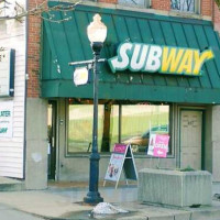 Subway outside