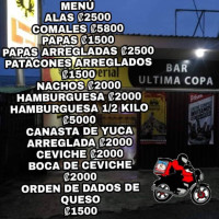 La Última Copa food