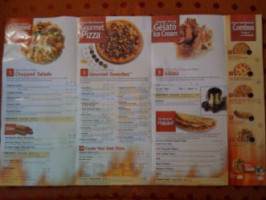 Great White Pizza menu